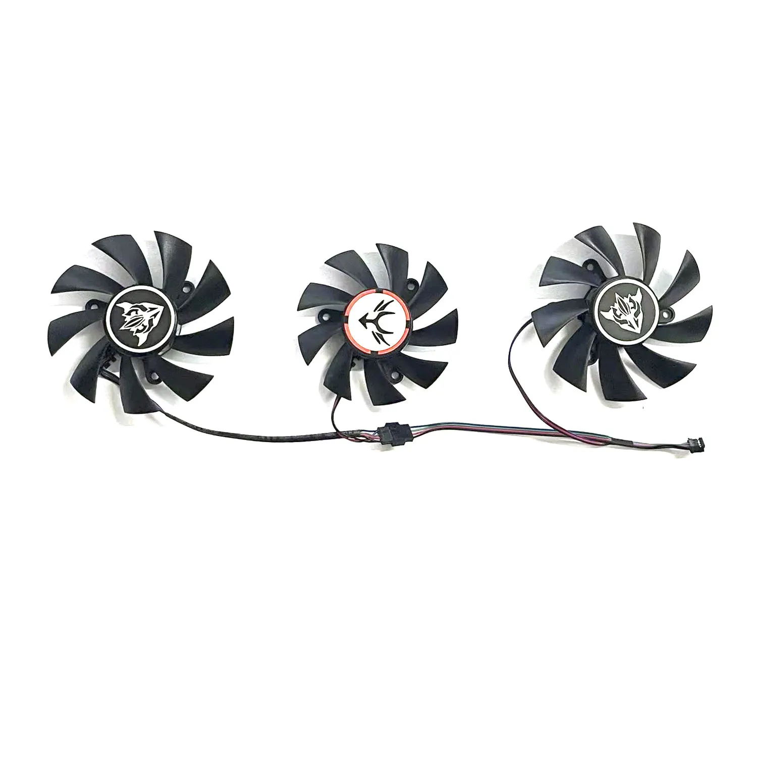 Ventilador de GPU Colorido GTX 1080TI, Novo, 4Pin, 85mm, 75mm, GTX1070, 1070ti, 1080, 1080ti, iGame AD, Placa gráfica Flame Ares, Pacote 3