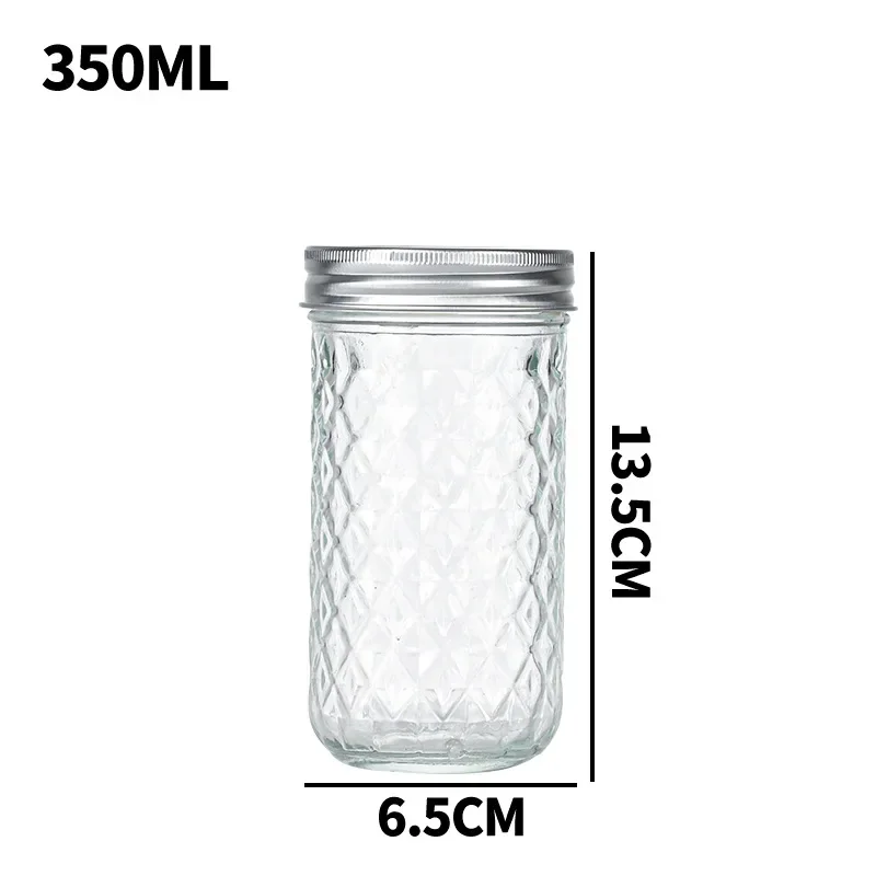 Glass Mason Jars (3~22) OZ,Canning Jars Jelly Jars With Food grade safe metal Lids,Honey,Wedding Favors Shower,DIY Spice Jars