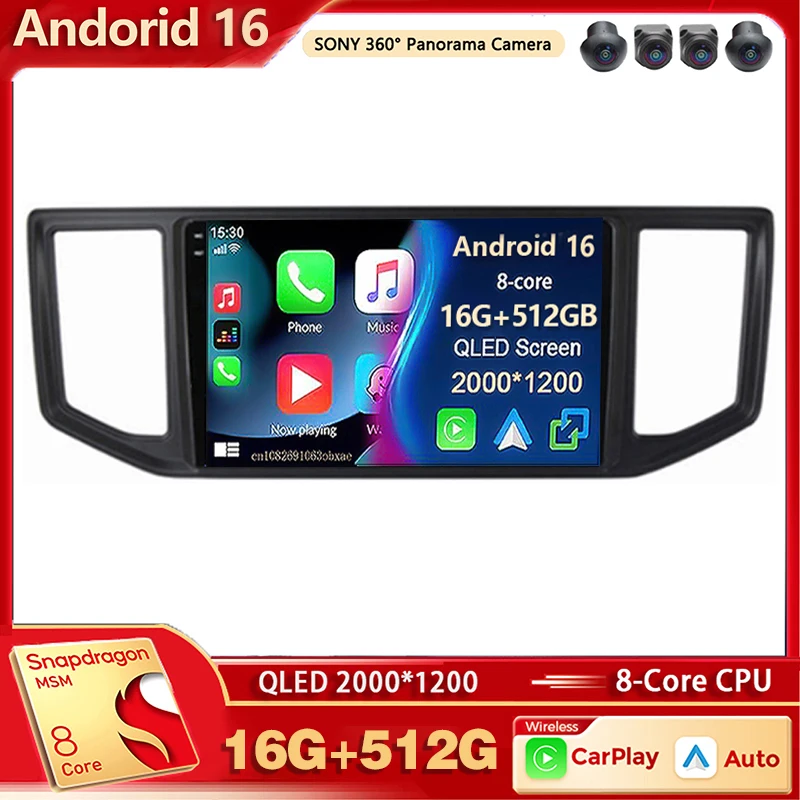 Radio Multimedia Android 16 para Auto, Reproductor para VW Crafter Man TGE 2017 2018 2019 2020, Auto Carplay, Estéreo para Auto, DSP, wifi+4G, Voz Ai