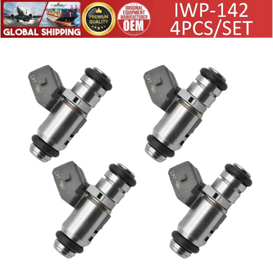 4pcs IWP-142 Fuel Injectors For Renault Clio Laguna Megane Scenic 1.4 1.6 16V #8200128959
