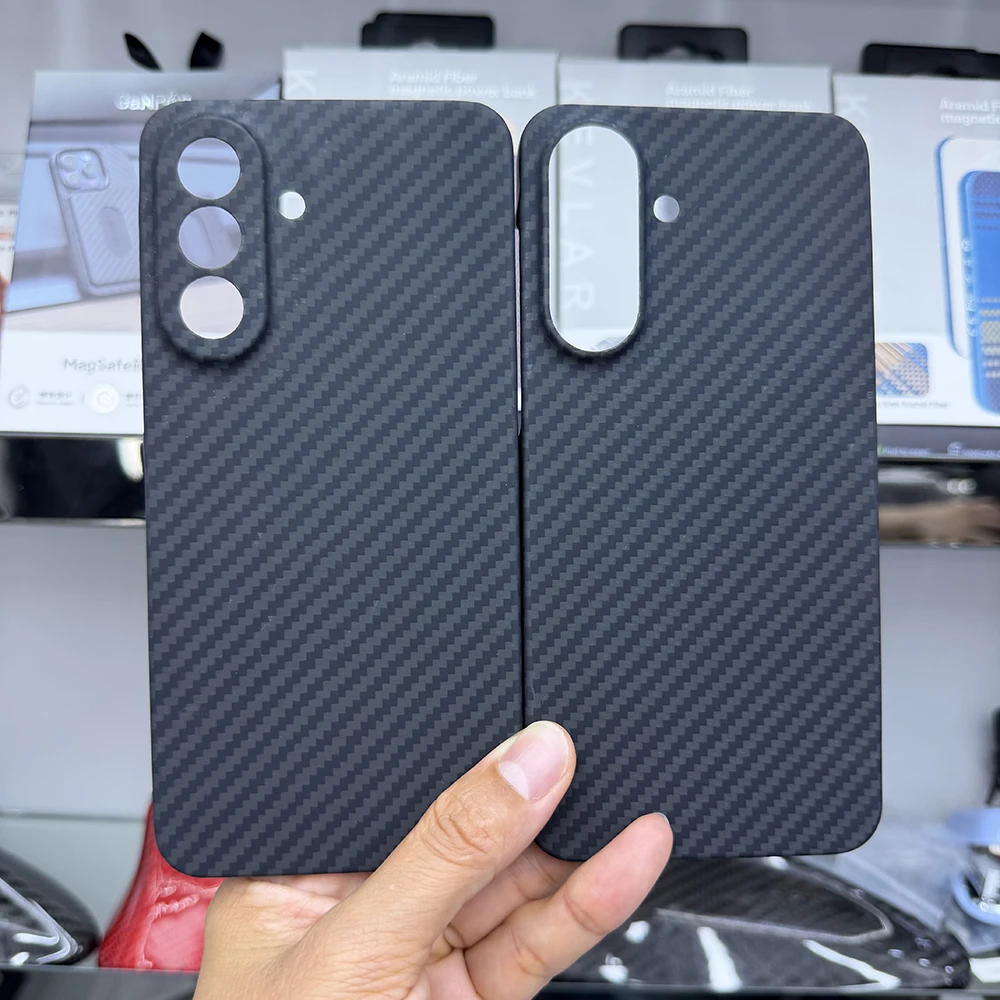AKATIP Aramid Fiber Carbon Fiber For Samsung Galaxy A57 lightweight Business Galaxy A57 Protective Cover