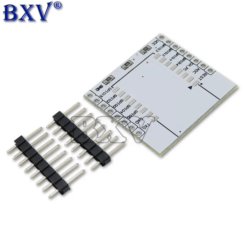 5PCS Board ESP8266 Serial WIFI Module Adapter Plate Applies To ESP-07, ESP-08, ESP-12  ESP-12F ESP-12E