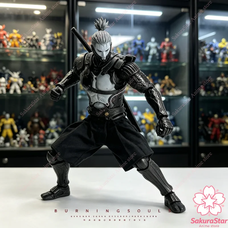 

【In Stock】DARKCROWN TOYS BURNINGSOULS 1/12 Scale 6 Inches Samurai Movable Collectible Action Figure Model Toy