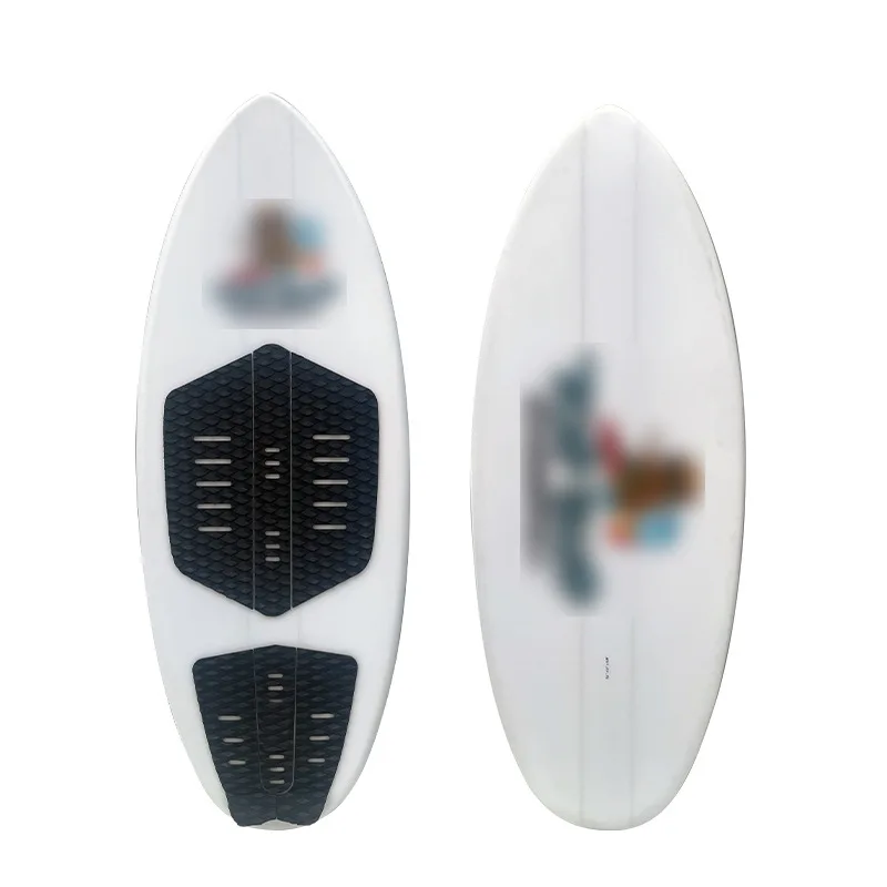 Surfplank 128 cm Wakeboard bamboehuid surfplank van koolstofvezel