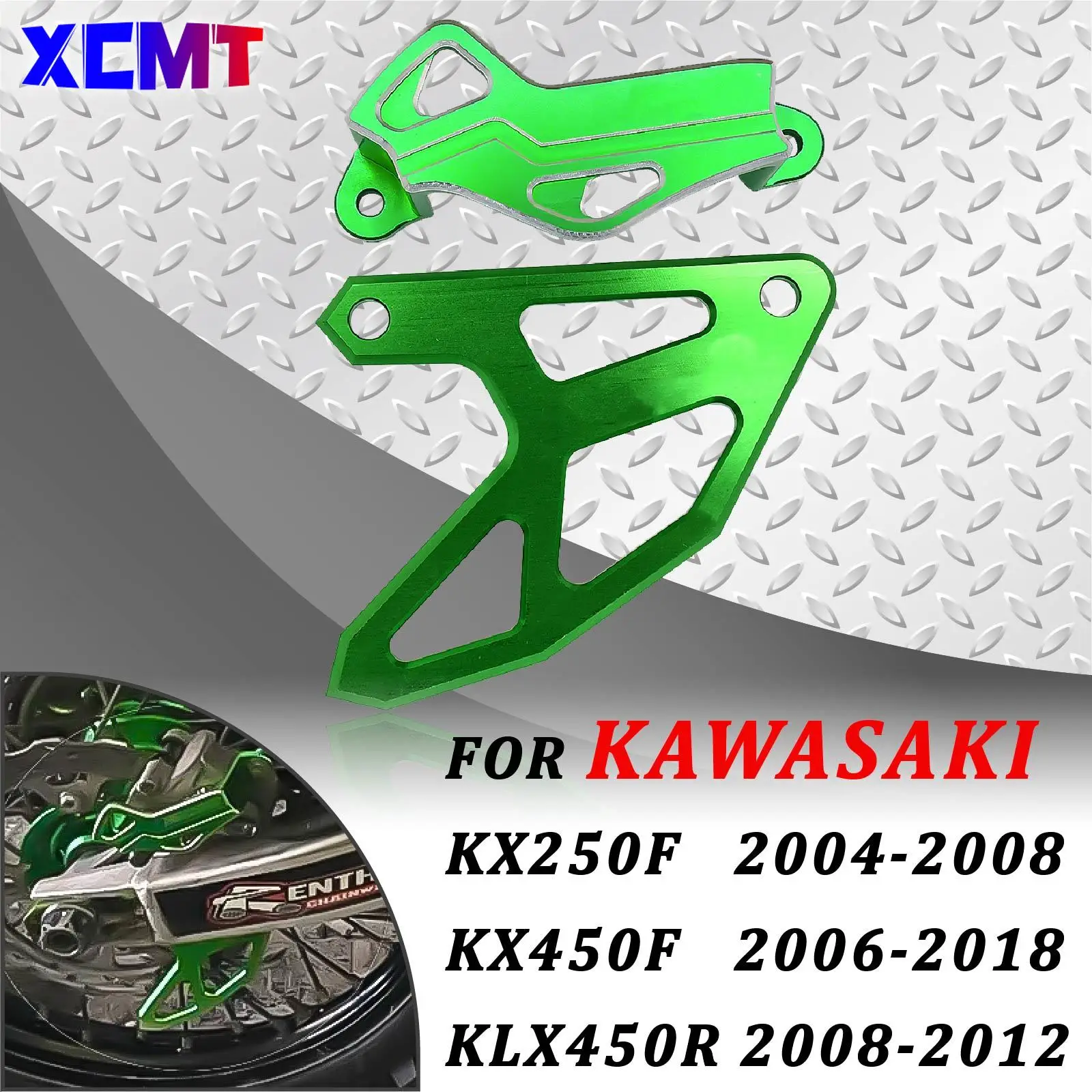 

Защитная крышка для заднего тормозного суппорта тормозного диска для Kawasaki KX250F KX450F KX 250F 450F KLX450R KLX 450R 2006-2018