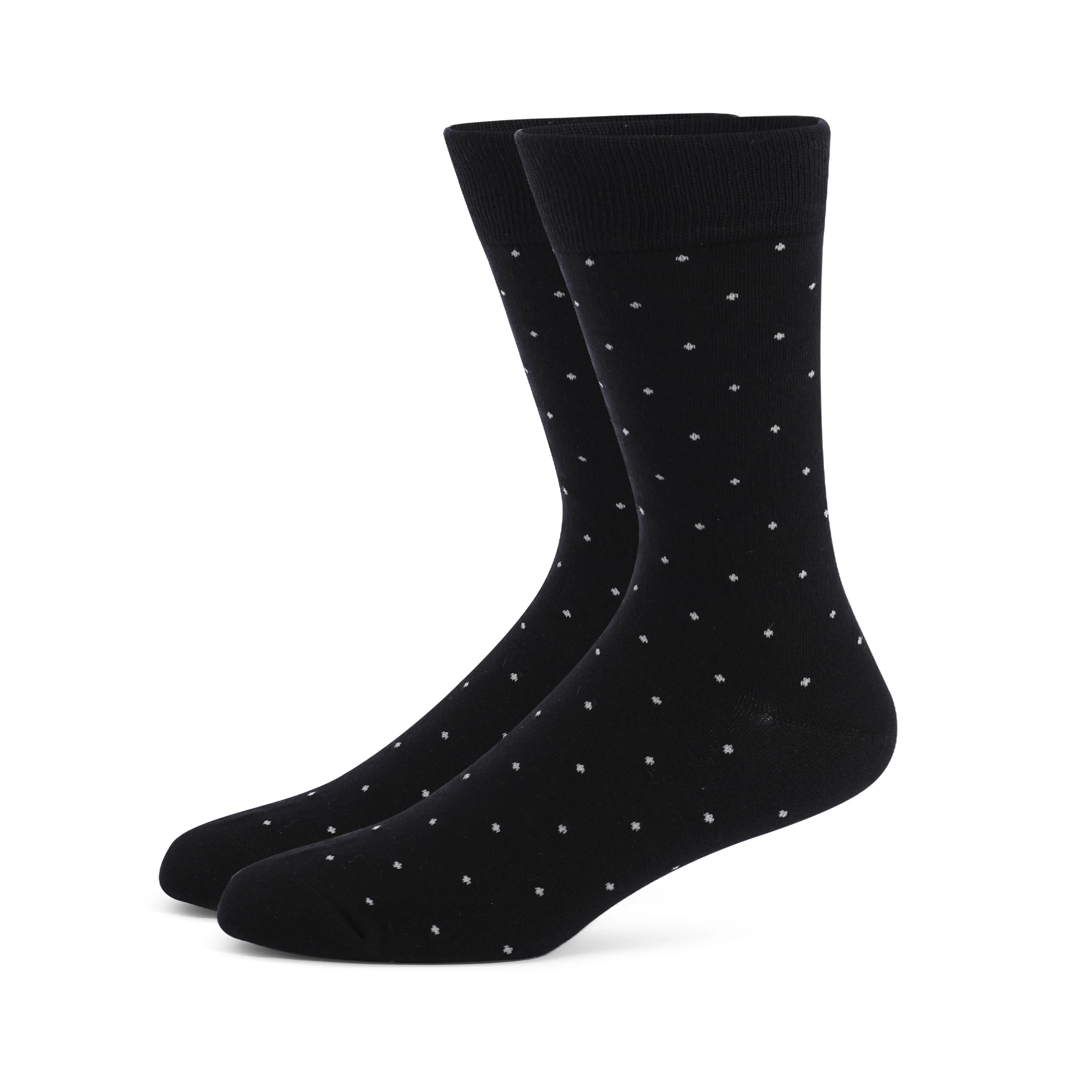 5-6 Pairs 2024 New Simple Large Size Men Dress Socks High Quality Black Gray Stripe Argyle Cotton Casual Socks Size EU41-48