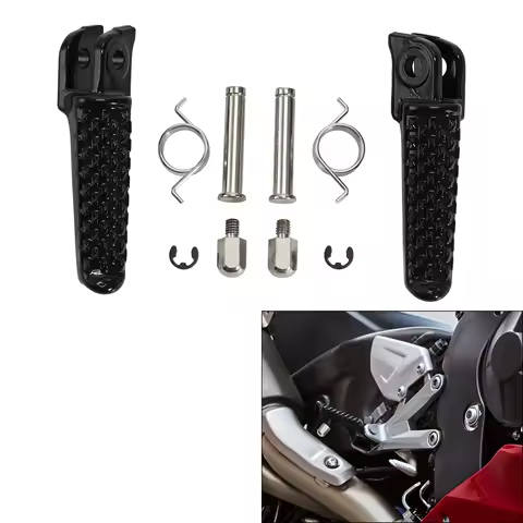 Front Footrest Foot Pegs For Honda CBR600RR 2003-2025 CBR1000RR 2004-2025 CB1000R 2008-2025 2024 2023 Motorcycle Accessories
