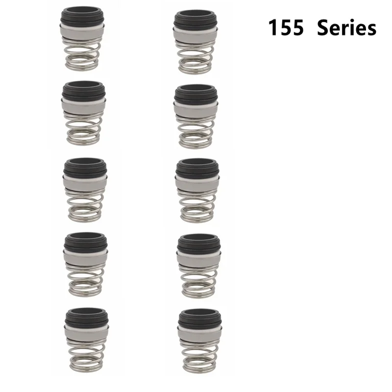 10 шт. 155 серии подходят для 10, 12, 13, 14, 15, 16, 17 18 мм, механическое уплотнение вала водяного насоса для циркуляционного насоса 10 шт. 155 серии подходят для 10, 12, 13, 14, 15, 16, 17 18 мм, механическое уплотнение вала водяного насоса для циркуляционного насоса