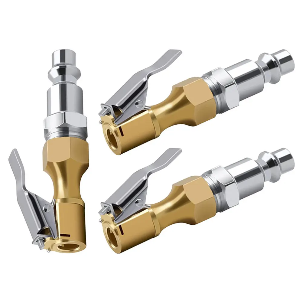 

3Pcs Quick Connect Tire Air Chuck Locking Clip for Fast Inflation of Car Bike Tires and Inflatable Devices