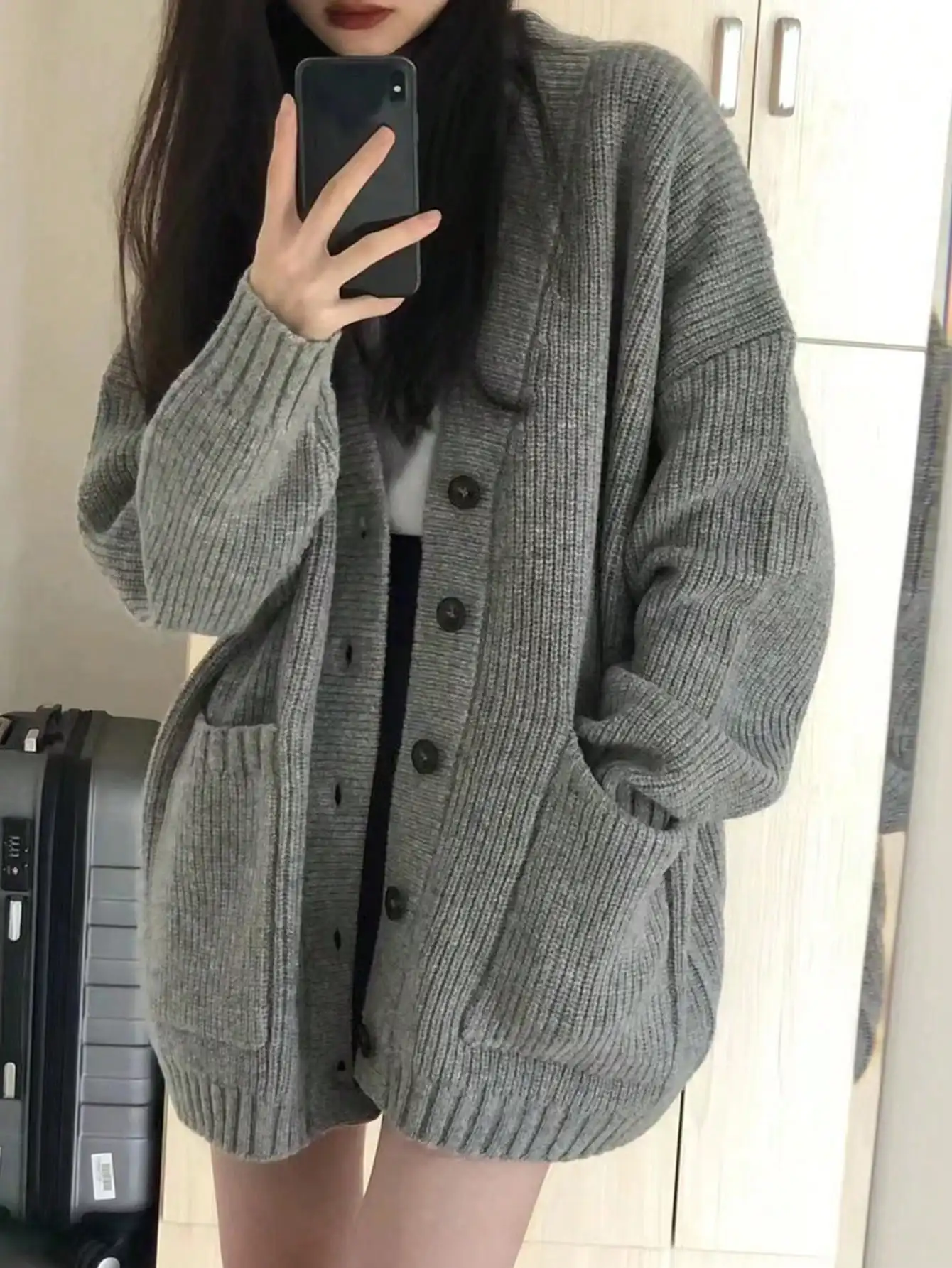 Thumbnail 4 - #37 Top Rated Button Front Knit Cardigans to Buy in 2026