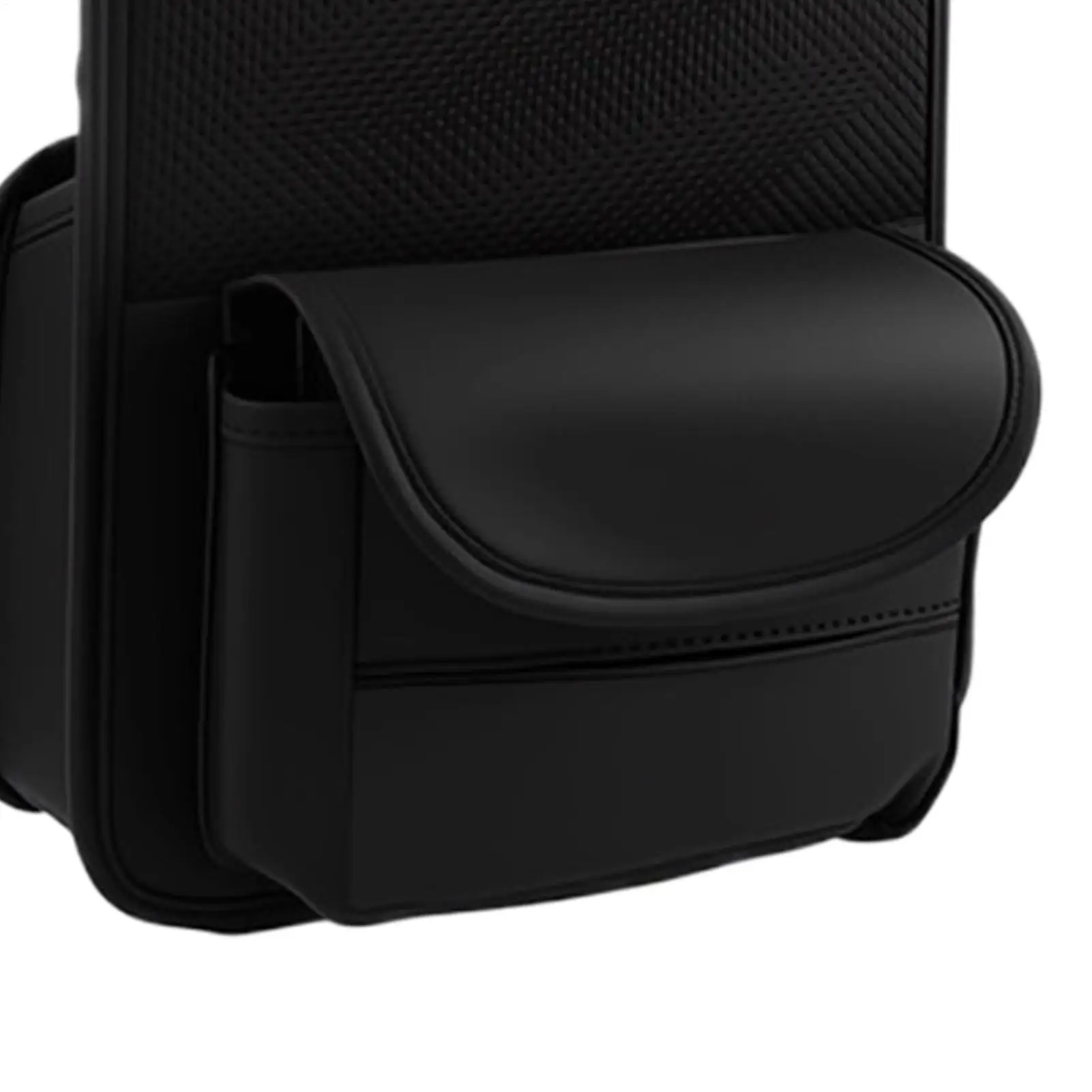 

Car Organizer Between Seats PU Leather Box With Compartments Front Seat Car Organizer For Snack Key Cup Purse SUV Backseat