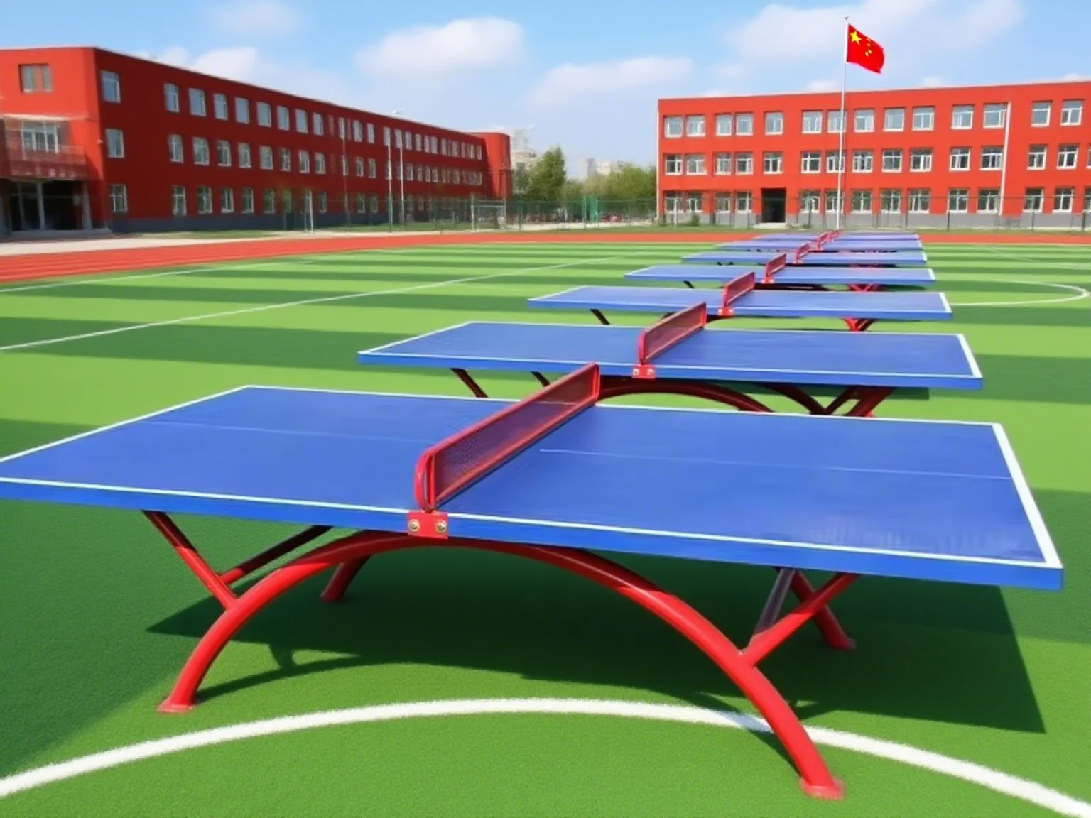 High Quality Sport  Composite Material Durable Waterproof Blue Outdoor Standard Size