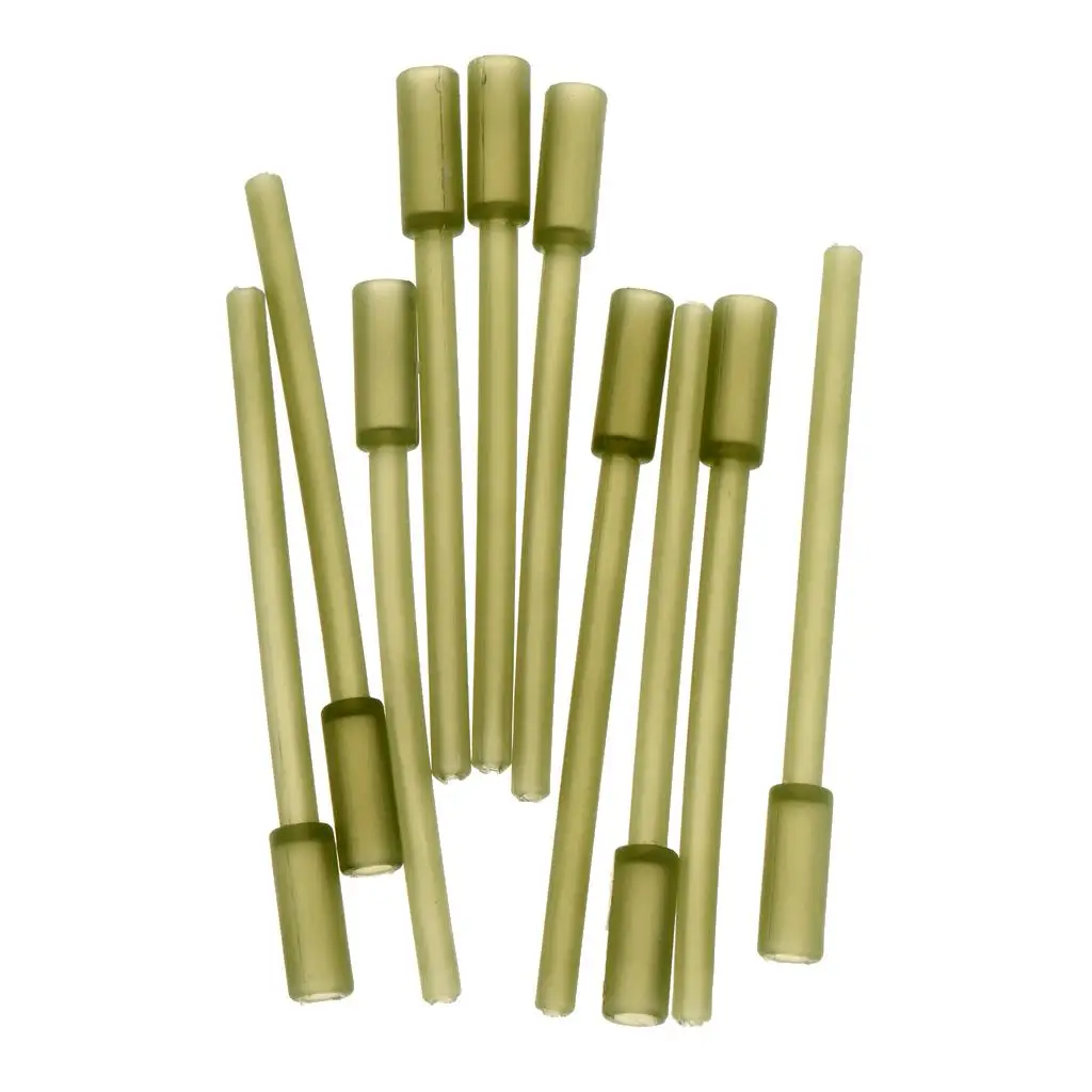 10/20/30pcs Carp Fishing Hard Inline  Inserts Shocker Sleeve Making Equipment Deep Zone Teriminal Tackle