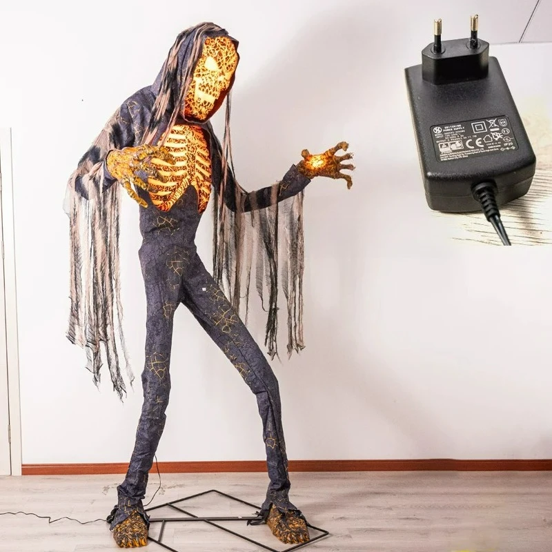 Factory Direct 20.26 million Halloween Large electric voice-activated sensor ornament Amusement park Haunted house secret room