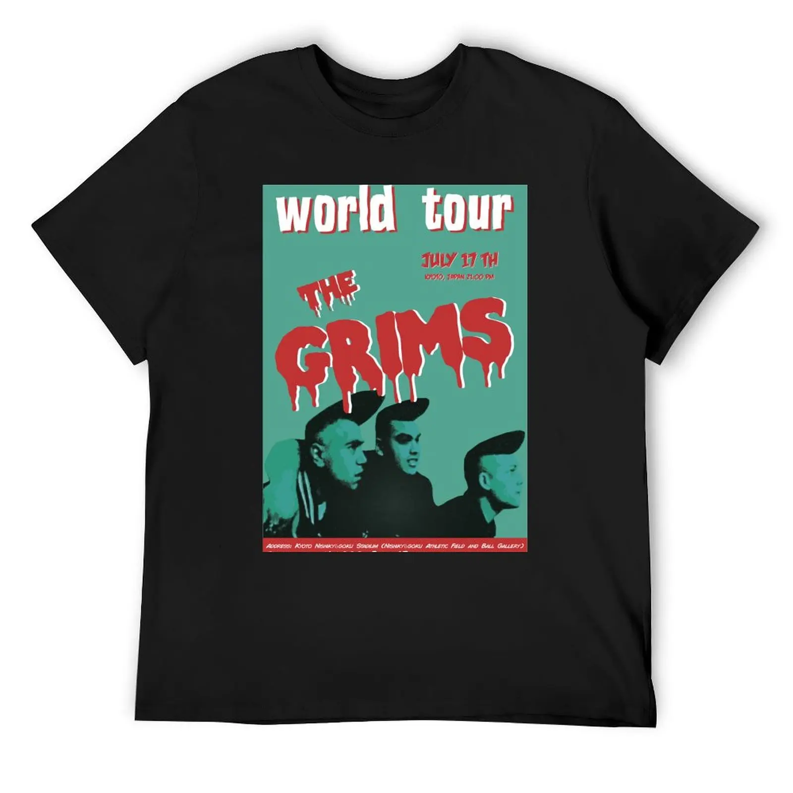 

The Grims Psychobilly T-Shirt customizeds blue lock blanks anime figures mens designer t shirt