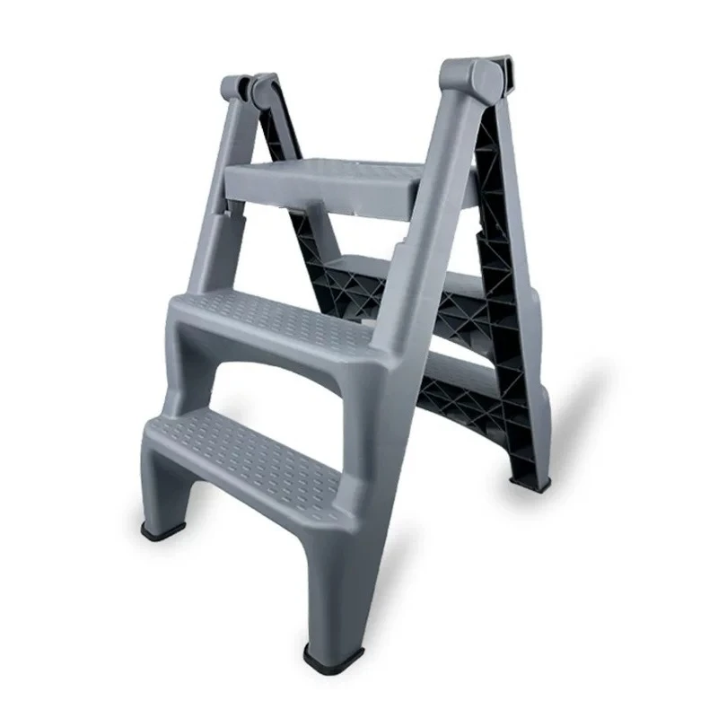 Car wash ladder stool three-step  household foot ladder herringbone ladder folding stool