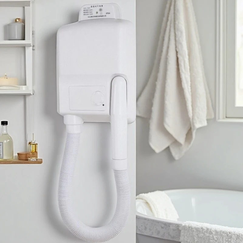 

Bathroom constant temperature wall-mounted electric hair dryer hair dryer body dryer toilet safety can be avoided