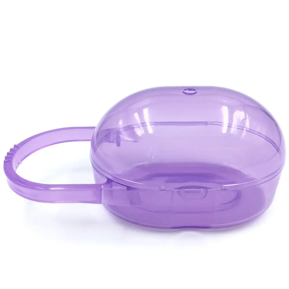 

Infant Mother & Oval Shape Portable Hanging Baby Nipple Nipple Storage Pacifier Box Nipple Box Pacifier Case Storage Box