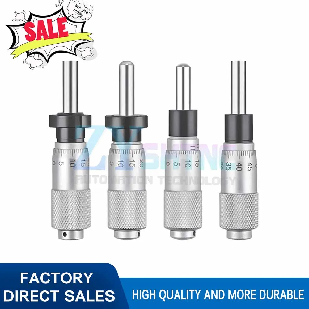 Tête différentielle micromètre 0-6.5mm, écrou de réglage fin 0-13mm, micromètre 0-25mm 0-50mm, tête de mesure