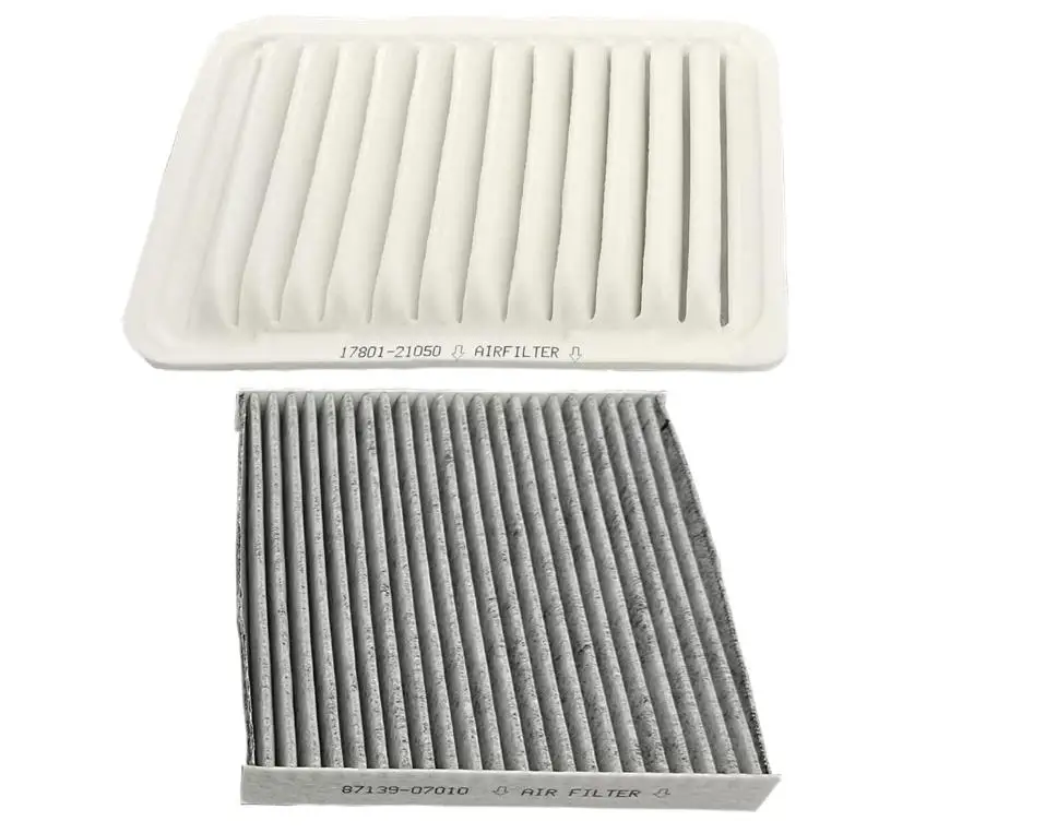 

Воздушный фильтр Салонный фильтр для Corolla 2009-2019) Matrix (2009-2014) Yaris (2007-2018) 87139-07010 17801-0T030 17801-21050