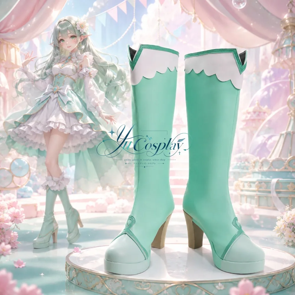 Beibei Cosplay Shoes Magical Character Boots Fantasy Style Convention Footwear Halloween Party Film and Television