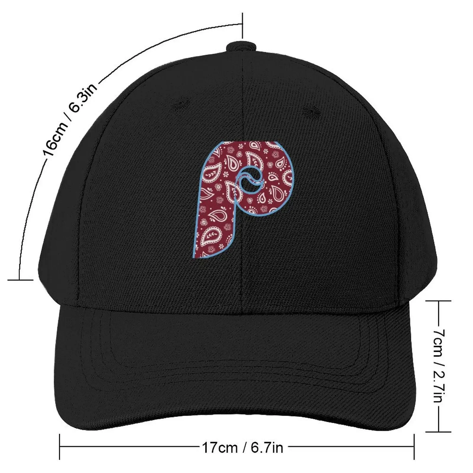 phillies Baseball Cap sun hat western Hat Ball Cap Men Caps Women's