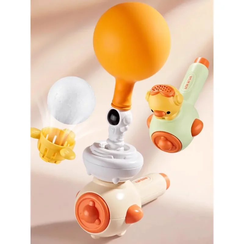 Balloon Blowing Music Suspension Blowing Balloon Toys Three-in-One Exercise Vitality