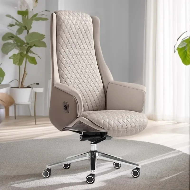 

Rotating Chair Game Special Leather Office Saddle Chaise Longue Gaming Pc Room Lazy Portable Individual Reclining Weightless Bed