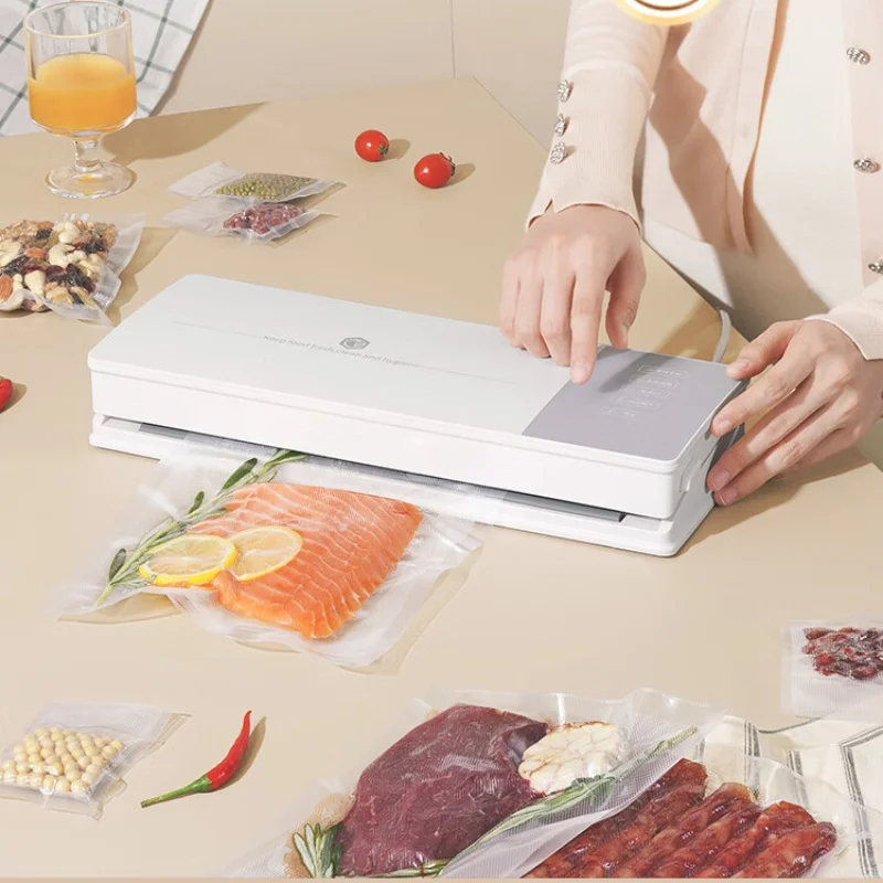 

Upgradeable and Detachable Vacuum Sealer for Food Preservation Wet Dry Use Smart Touch Vacuums Sealer for Home Commercial Use