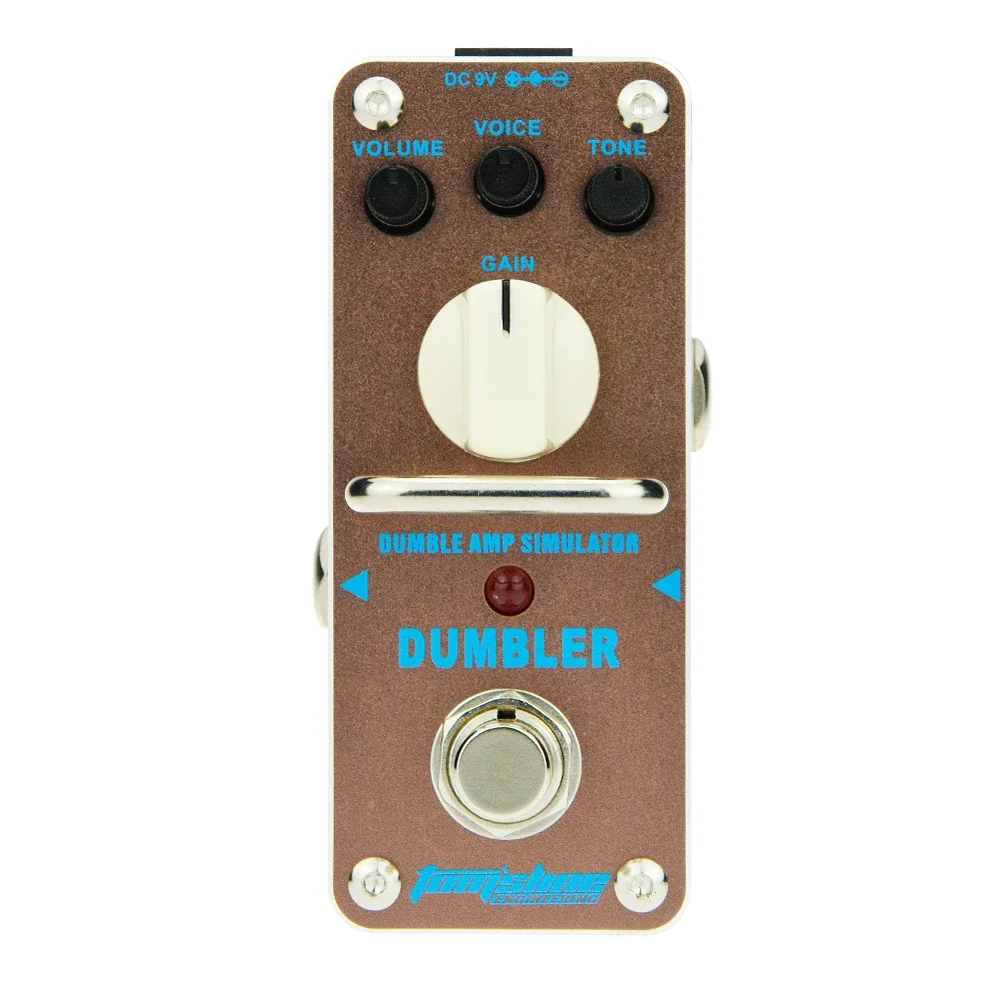 Aroma ADR-3 Dumbler Amp Simulator Pedal Mini Electric Guitar Effect Pedal True Bypass Single Effect Guitar Accessories & Parts