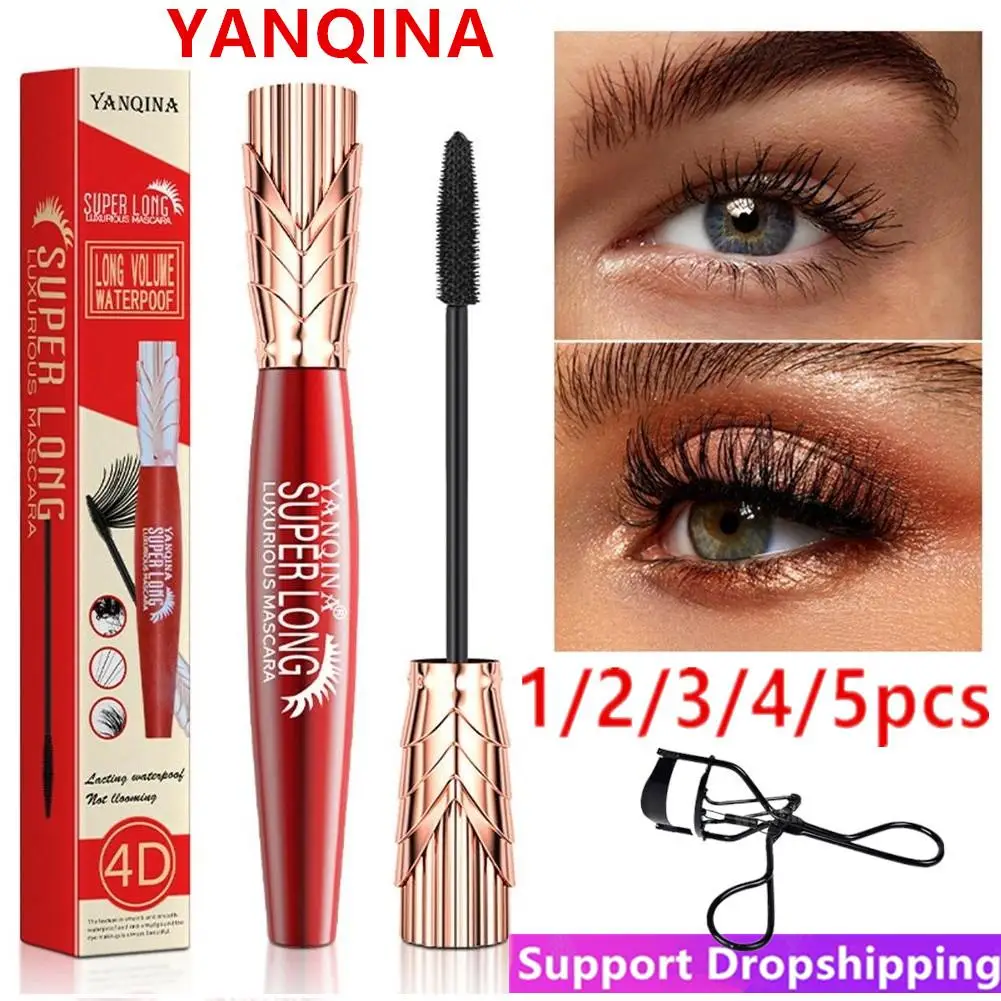 

Crown Mascara Lengthening Thick Curly Waterproof Mascara 24h Lasting No Fading New Product Hot Selling 4D Mascara 10ml