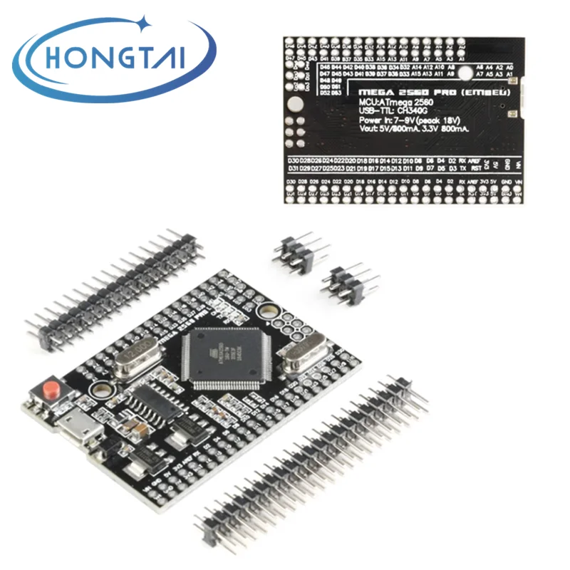 Mega2560 Pro Development Board Core board ATmega2560-16AU USB Board Hot Sale