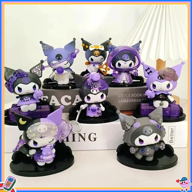 

Sanrio Kuromi Blind Box, серия Werewolf, высокопроизводительная экшн-фигурка, кукла, персонаж аниме, сюрприз, милая коллекционная игрушка в штучной упаковке