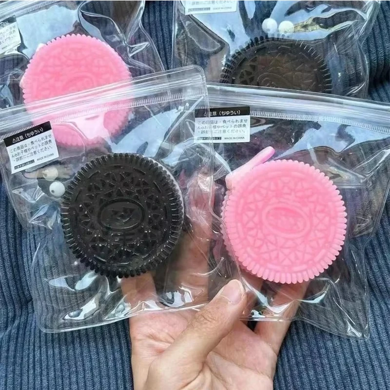 Juguete Antiestrés de Galleta, Divertido Juguete para Apretar, Galleta de Descompresión, Juguete Blando para Apretar, Juguete Sensorial para Relajar las Manos