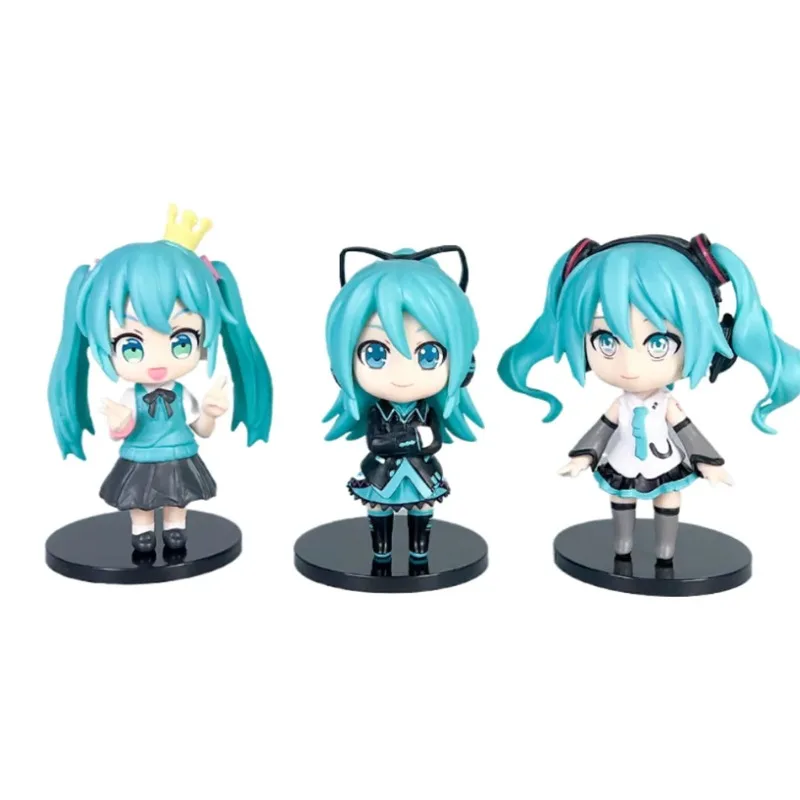 新しい初音ミク Q バージョンシリーズシナモロールピアプロ初代世代ブラインドボックス子供のおもちゃコレクションギフト誕生日ギフト