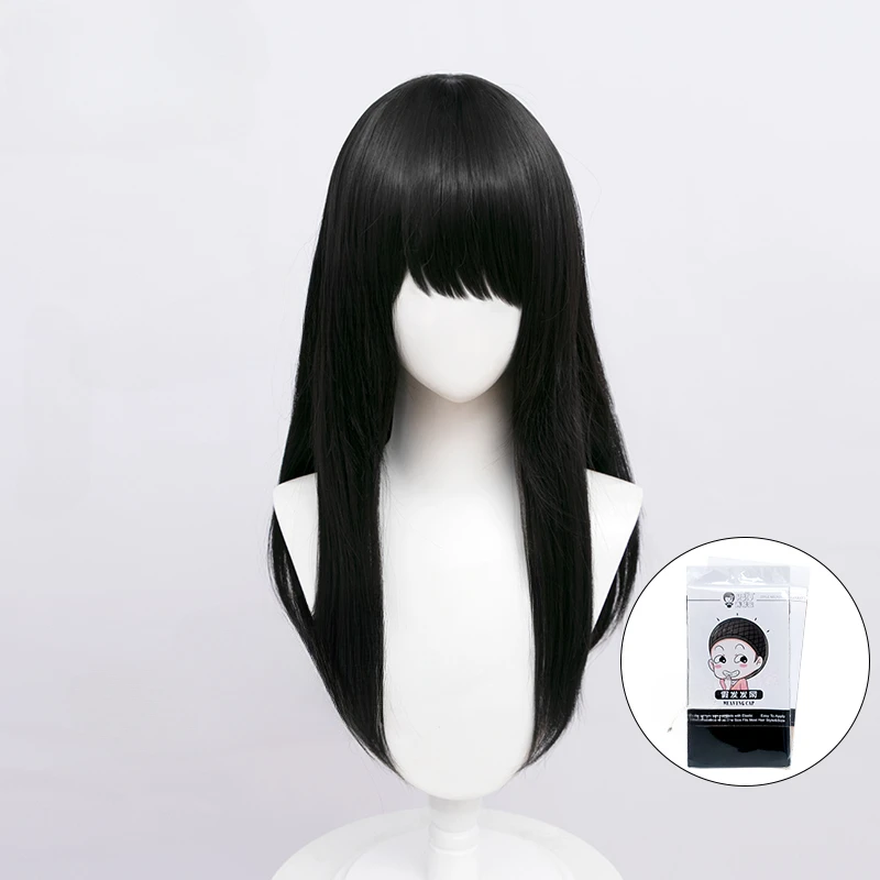 Mitaka Asa Costume Anime Cosplay Man Black Uniform Shirt Long Sleeves Dress Full Set Wig Women Role Play Outfit