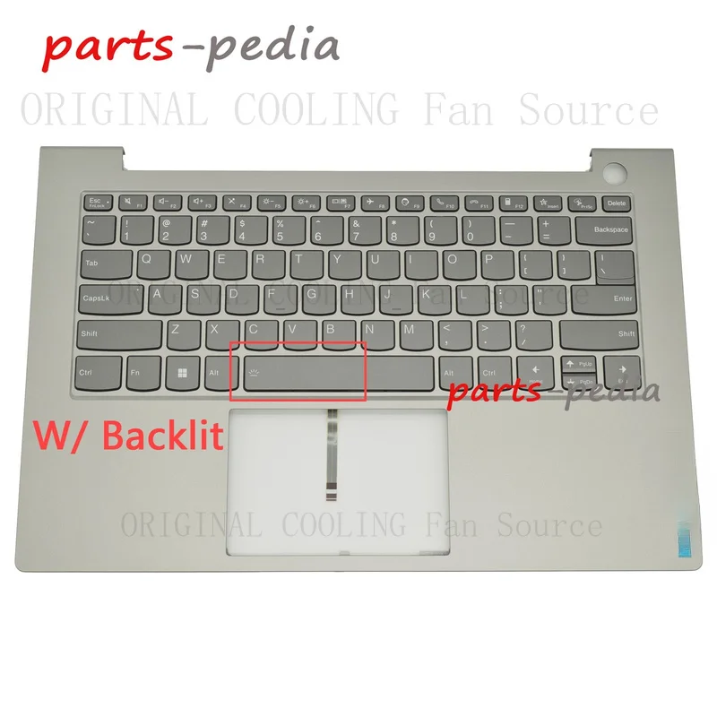 R+  5CB1J09068 New for Lenovo ThinkBook 14 G4 IAP Palmrest US Keyboard W/ Backlit