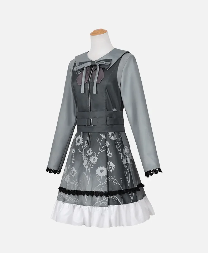 Novo akiyama mizuki cosplay traje projeto sekai colorido palco amia cosplay vestido peruca halloween carnaval festa roupa para mulher