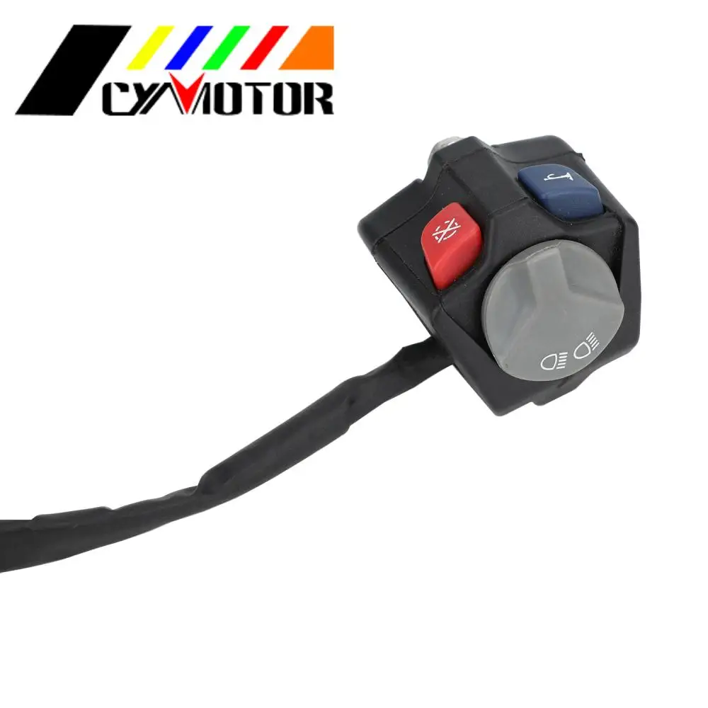 Motorcycle Handlebar Ignition Kill Switch Electric Start Horn Switch Far Near Light Button For KTM Husqvarna EC EXC TE FE TX SXC