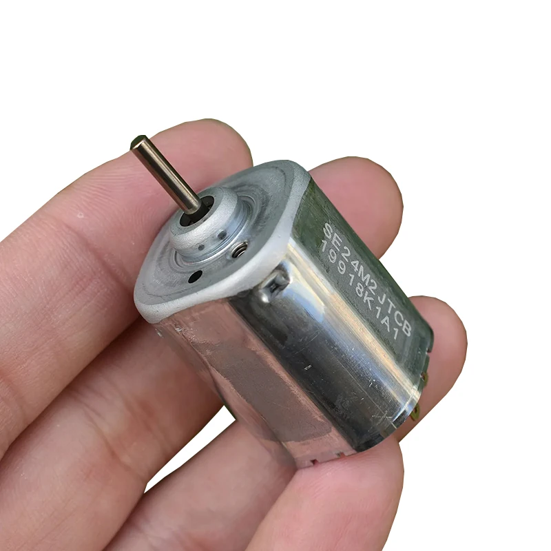 Minebea SE24M2JTCB Mini 24mm*24mm Square 10-Pole Rotor Motor DC 6V-12V 11000RPM Large Torque Electric Motor DIY Toy Model
