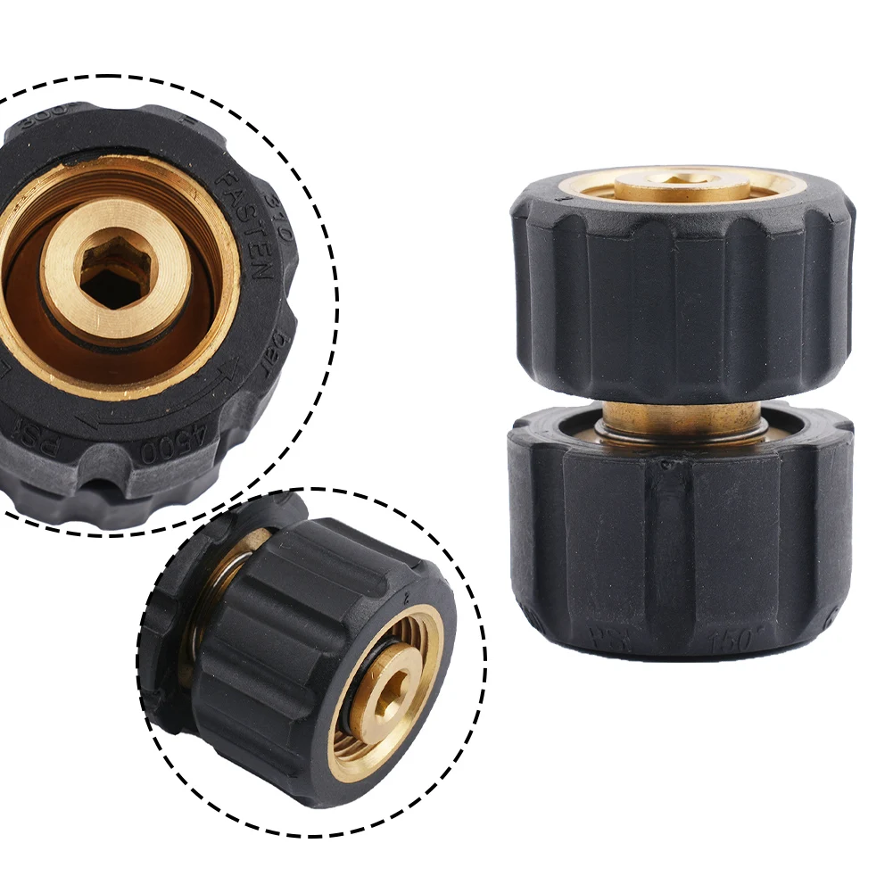 Brass for m22 IG Double-Sided Union Fitting with Screw for High Pressure Hose and Accessory Linkage Brass for m22