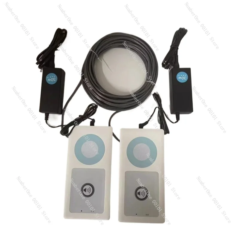 Clean Room Point-to-Point Intercom, Masterless Direct Ethernet Connection for Pharmaceutical and Hospital Clean Environments