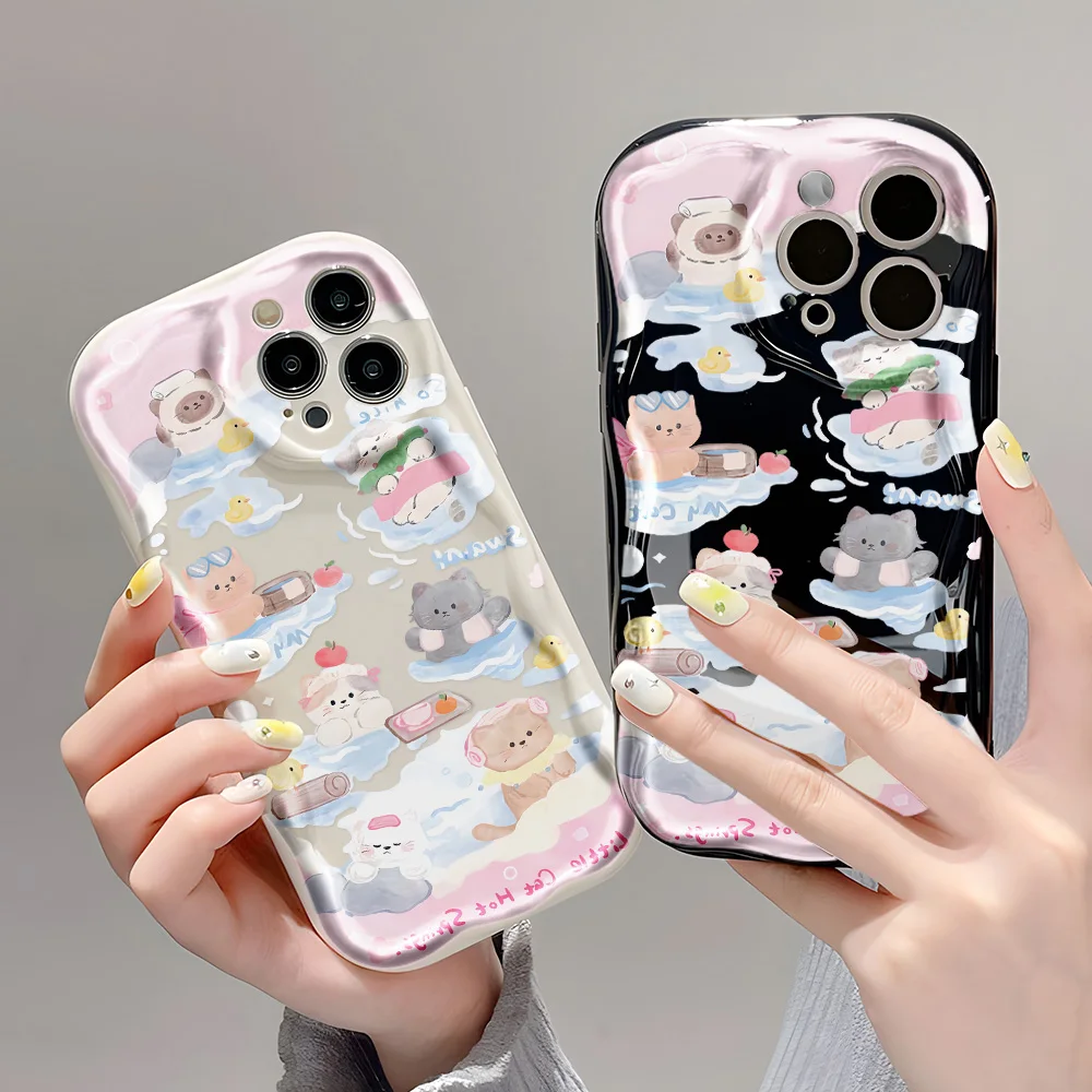 

Wavy Edge Case For Xiaomi Redmi Note 13 12 Pro 11 10 9 9S 10S 11S 12S 10C 12C 13C 9A 9C Poco X5 X6 Pro X3 NFC Mi 13T Soft Cover