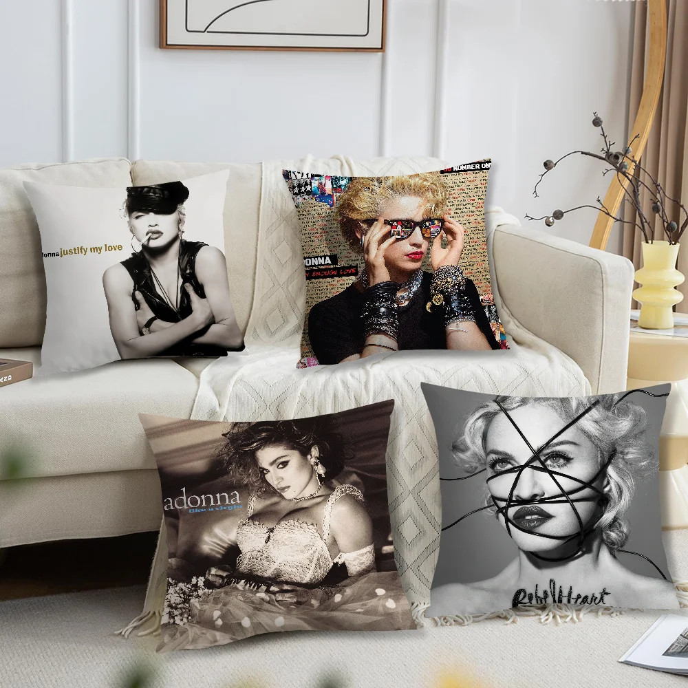 Cantor M-Madonna Like a Virgin Fronha Sala Capa de Almofada Sofá Adequado Para Casa Quarto Decoração