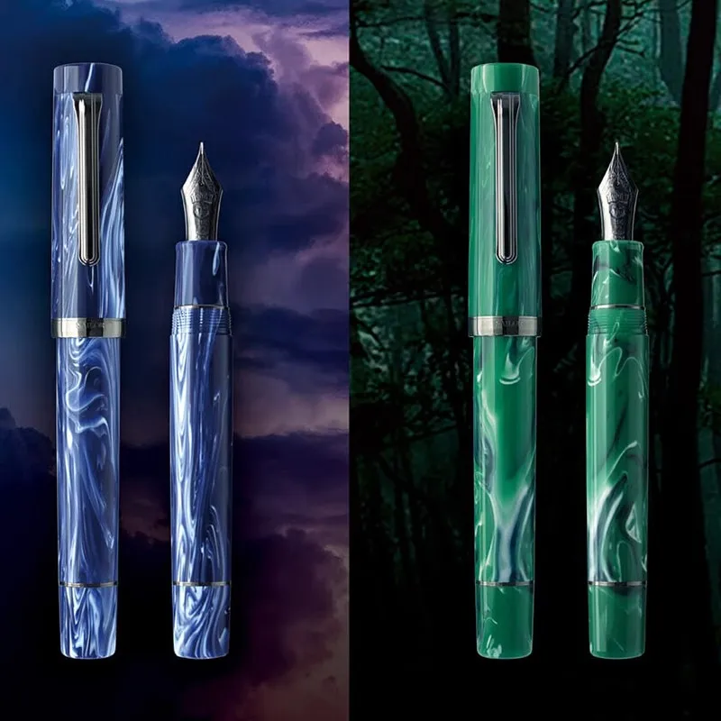 

YIHAN 1911 Classic Resin Fountain Pen Japan-SAILOR 21K Gold Tip Pen King F 0.5MM Collection Luxury Pen School Stationery Gift