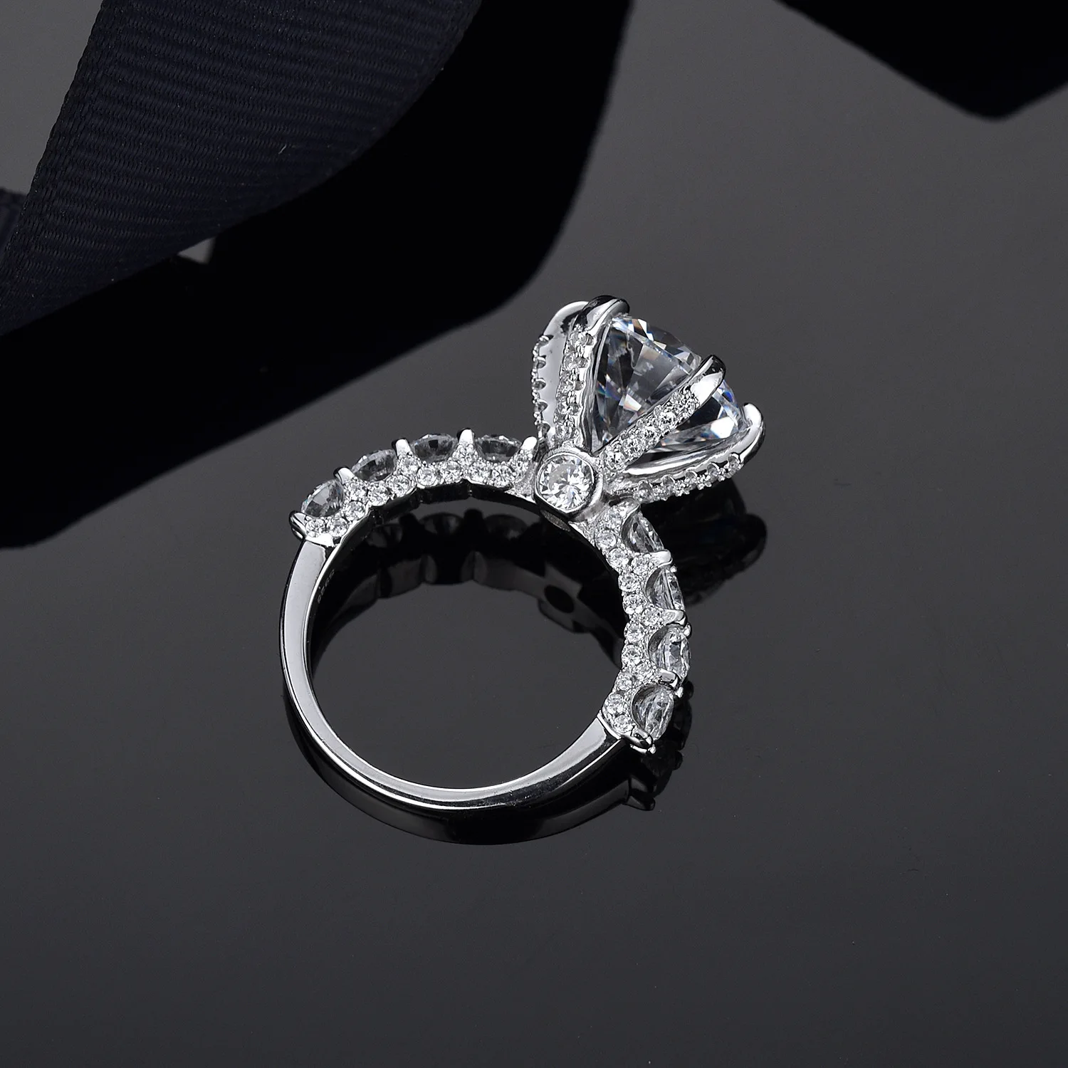 Newly-designed Wedding Rings for Women Silver Plated D Color Moissanite Fashion Lady's Finger Accessories 2026 Jewelry