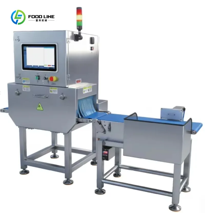 High Speed X Ray Foreign Object Inspector for Meat Frozen Food Auto Commercial Use Custom