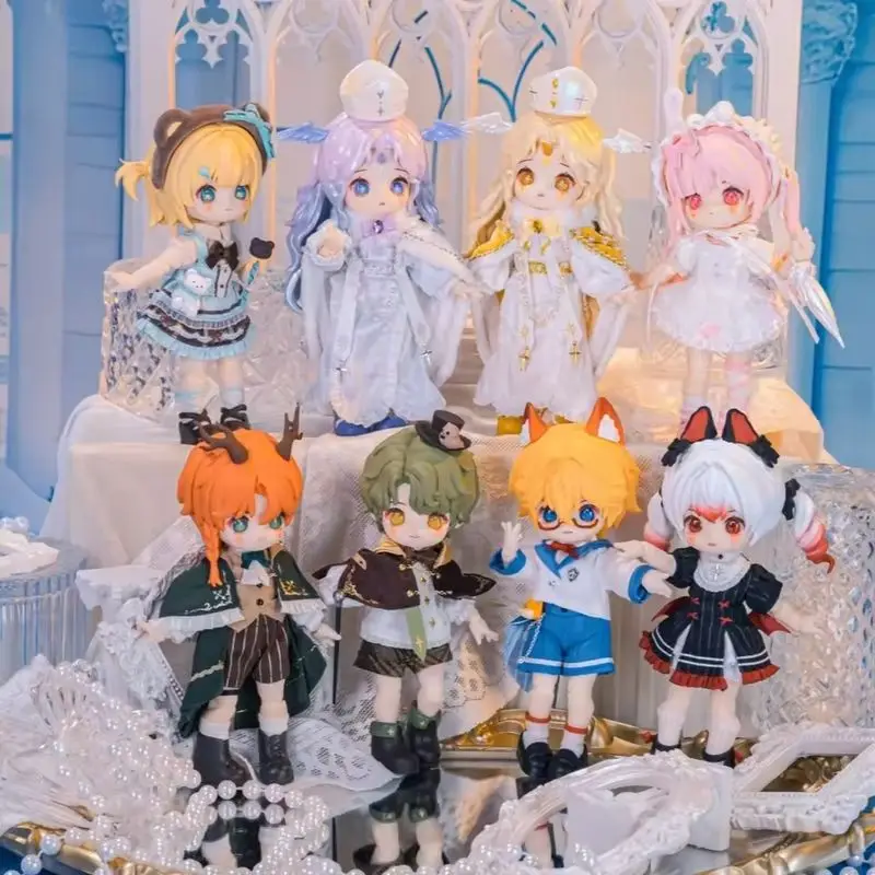 

Original 1/12bjd Nagi Mirage Record V5 Series Blind Box Kawaii Movable Joint Action Figure 12-Point Cute Gift Figurine