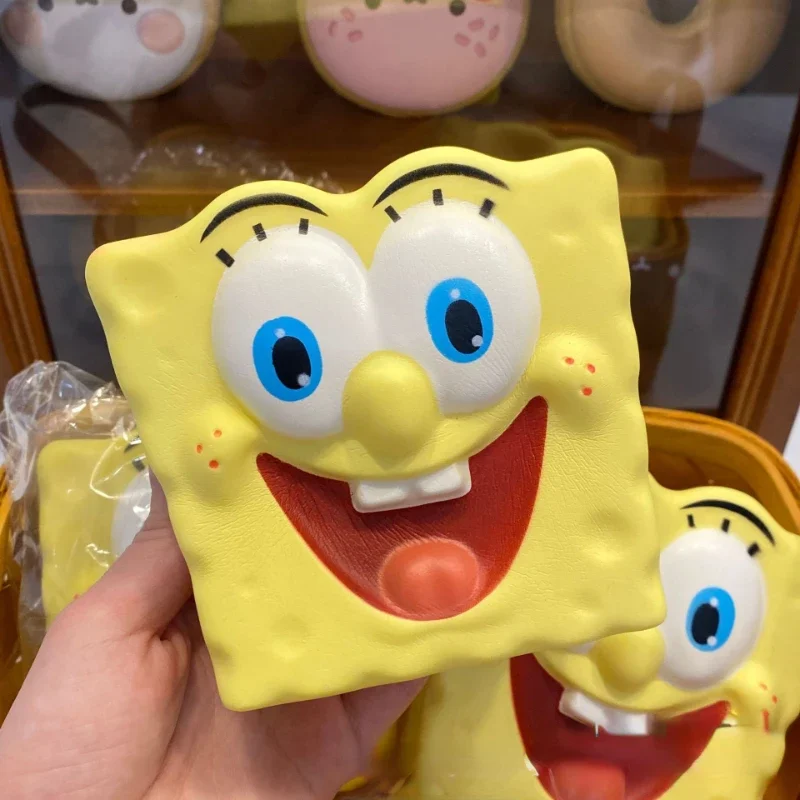 SpongeBob Squeeze Toy Slow Rebound Funny Pinch Press Kids Cartoon Anime Stress Relief Scented Toy Cute Boys Girls Birthday Gifts