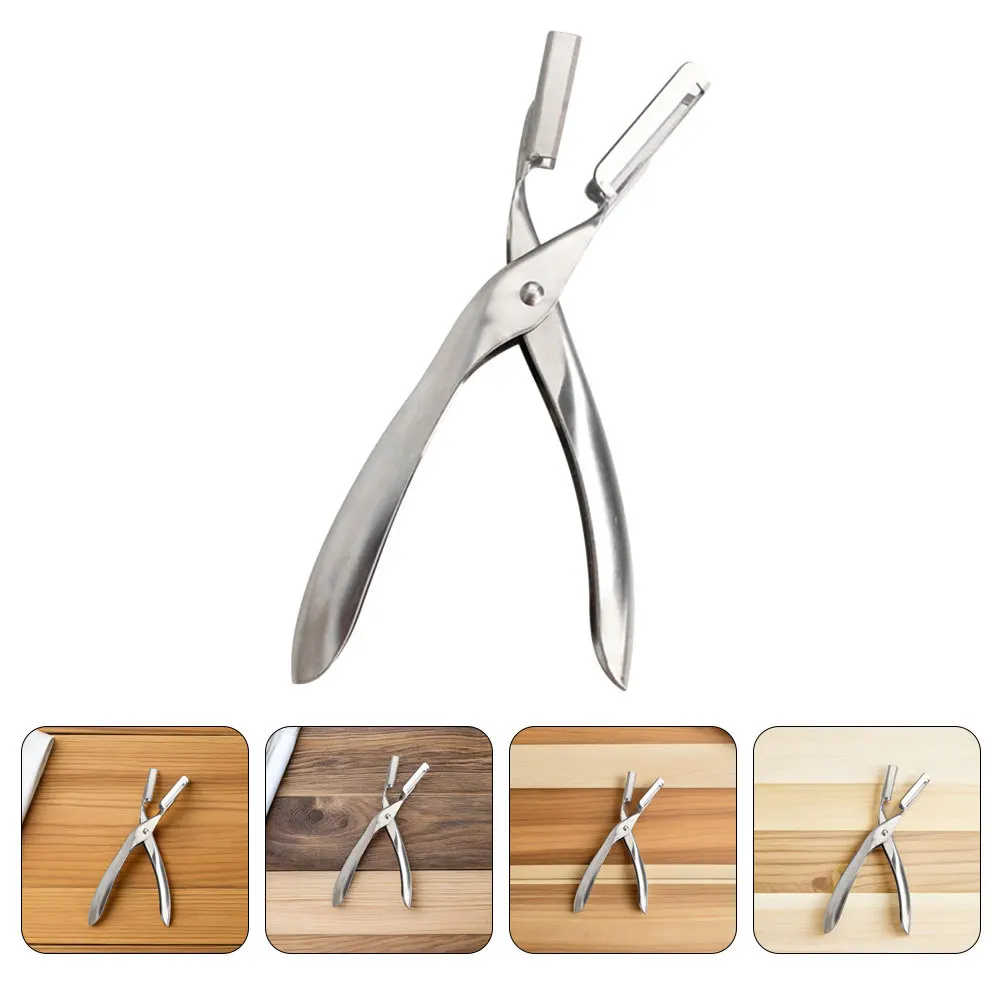 

Stainless Steel Crawfish Sheller Tool Ergonomic Design Protects Nails Keeps Fingers Crayfish Peeler Shrimp Sheller